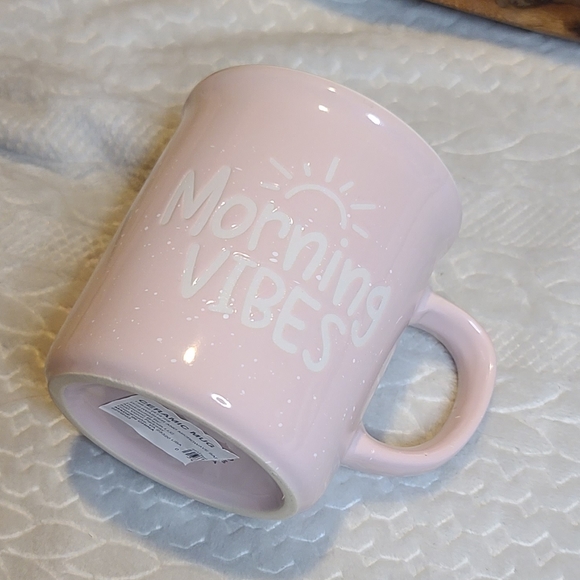 Other - 3 for $25 Morning Vibes Pink Coffee Mug